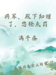 将军，殿下知错了，您轻点罚