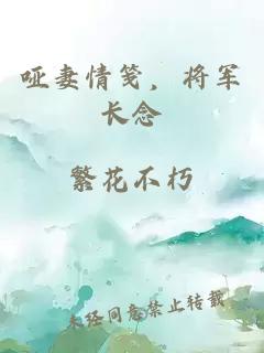 哑妻情笺，将军长念